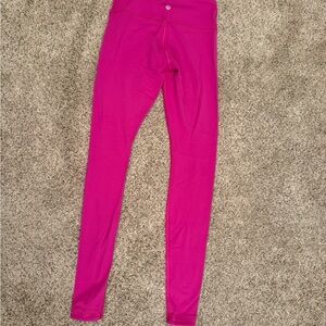 Lululemon Athletica Pink Leggings